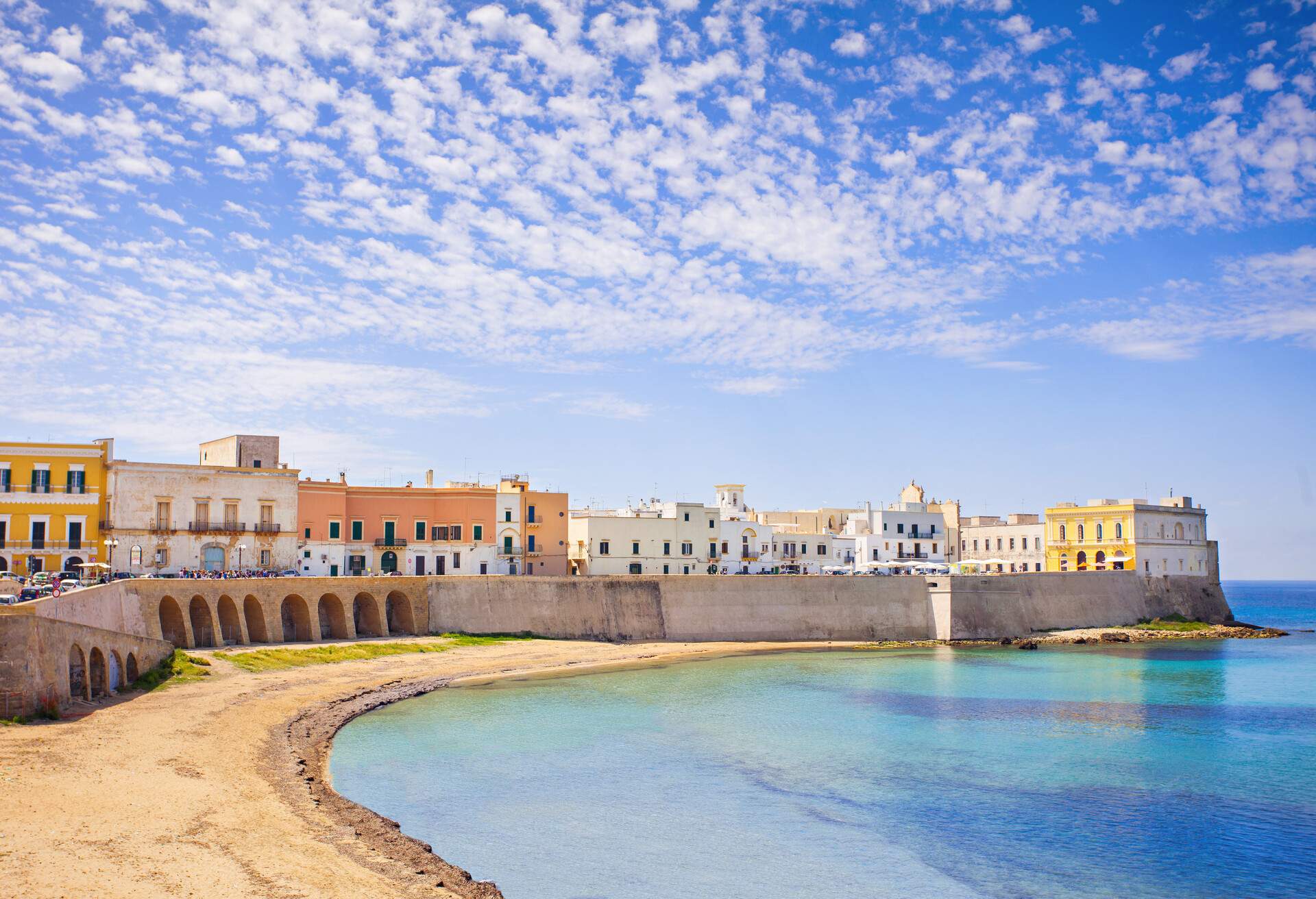 Italian Village of Gallipoli, Apulia, Southern Italy